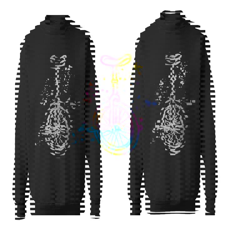 ユニサイクリスト 一輪車 ユニサイクリスト ユニサイクリスト カラースプラッシュ 一輪車 スウェットシャツ