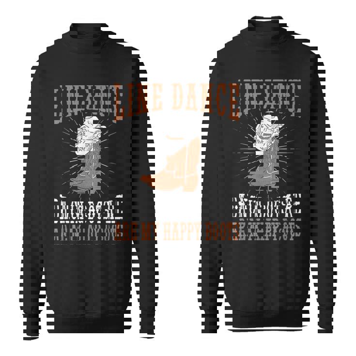 ライン ダンス ブーツ カントリー ダンス グループ ライン ダンス スウェットシャツ