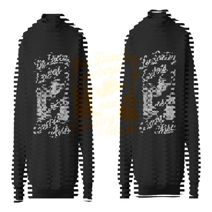 ラインダンス、カウボーイ、カントリーミュージック スウェットシャツ