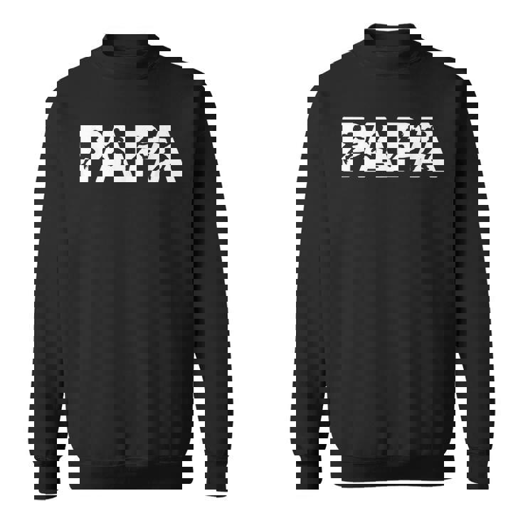 メンズ ラグビーのお父さんtシャツ、面白いパパラグビーの父 スウェットシャツ