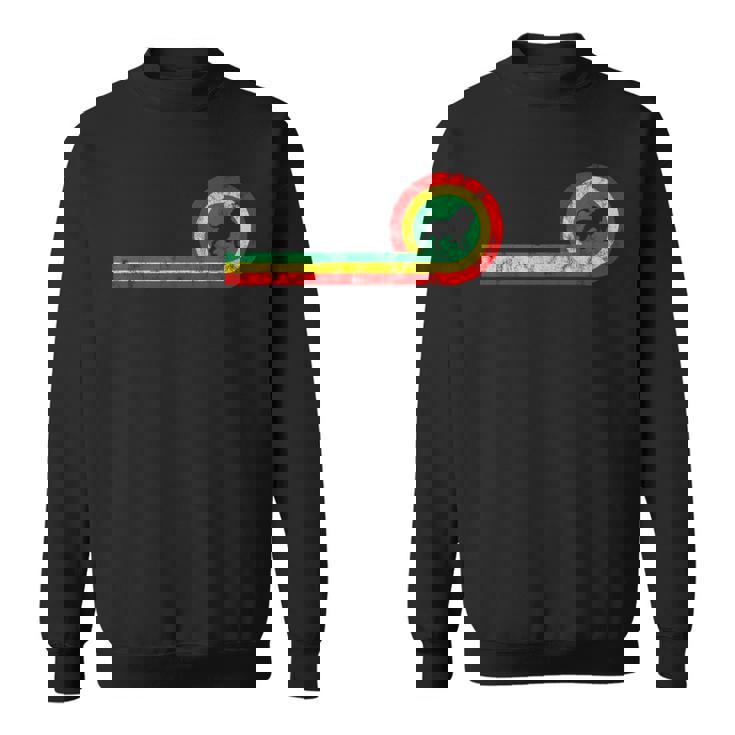 ラスタファリアンカラーのユダのライオン。ラスタとレゲエのファンに。 スウェットシャツ