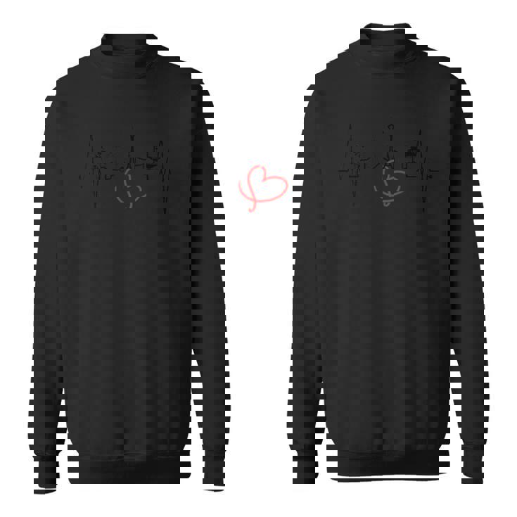 ラスベガスのスカイライン鼓動米国ネバダ州シンシティ スウェットシャツ