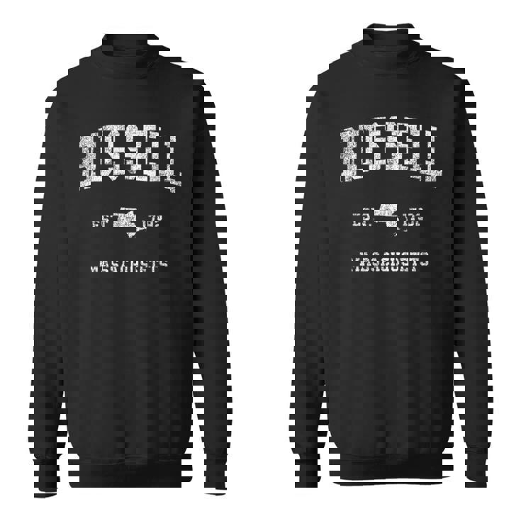 ラッセル・マサチューセッツ州マサチューセッツ州ヴィンテージアスレチックスポーツデザイン スウェットシャツ