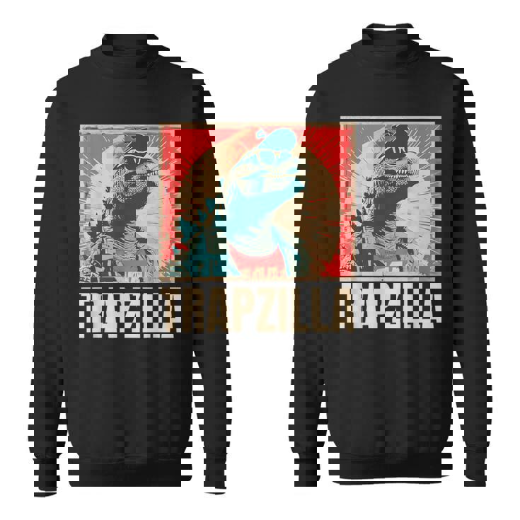 ラップトラップ 音楽 面白い ラッパー 映画好き スウェットシャツ