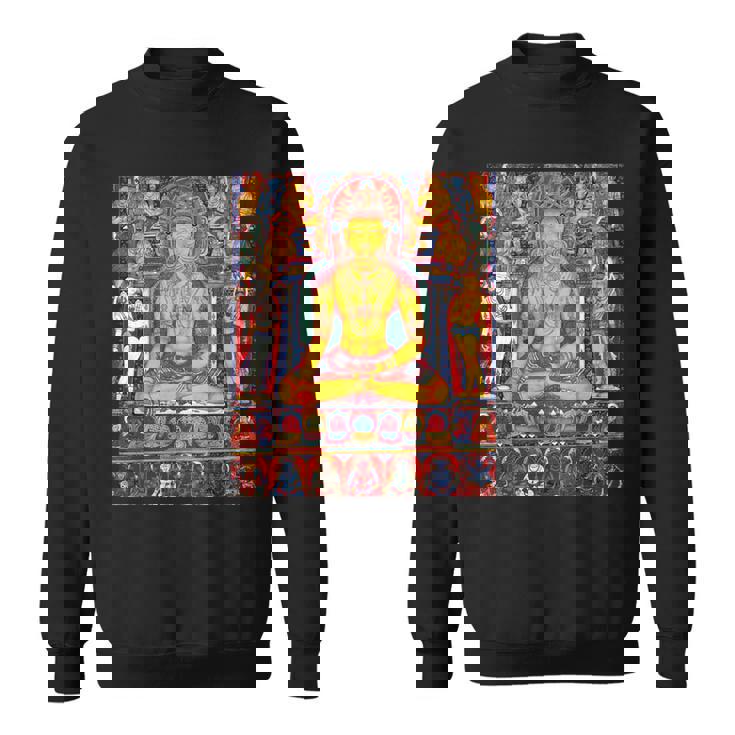 ラトナサンバヴァ チベット仏教 タンカ 曼荼羅 仏教 スウェットシャツ