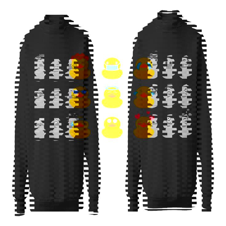 ラバーアヒル、きしむアヒル、ナインバスダック、ラバーアヒル スウェットシャツ