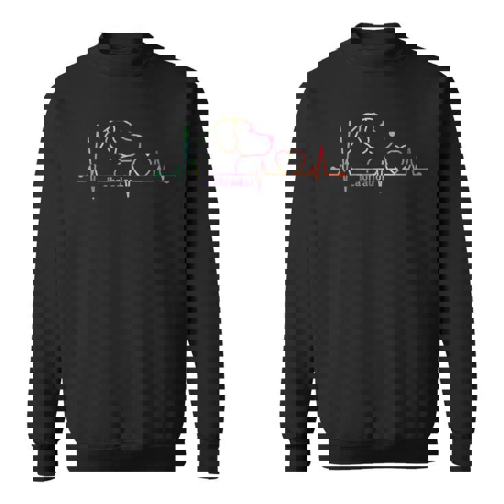 ラブラドール ハートビート 犬種 愛犬 スウェットシャツ