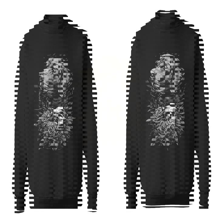 ラブラドール 犬 グラフィック ペット イラスト ラブラドール スウェットシャツ