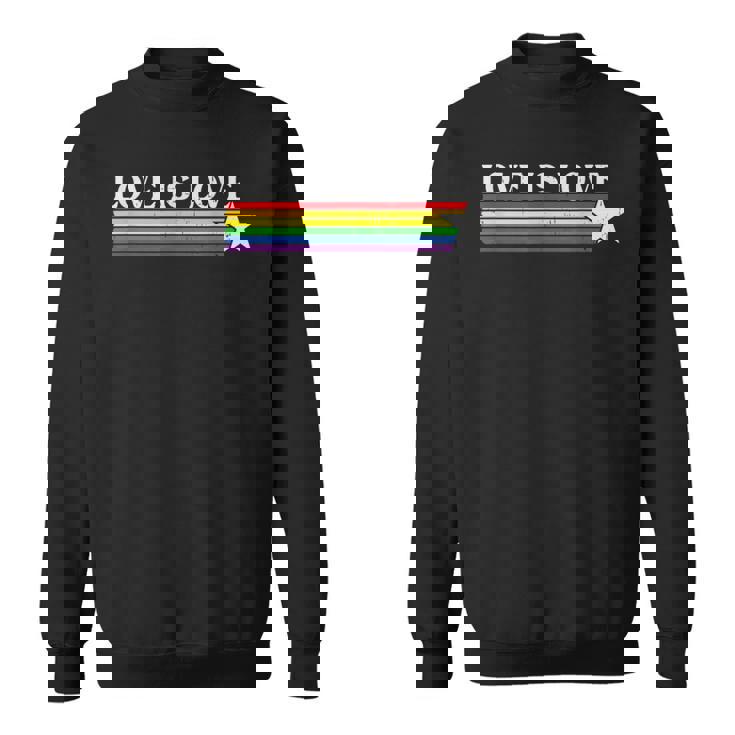 ラブ・イズ・ラブ Love Is Love Lgbt スウェットシャツ