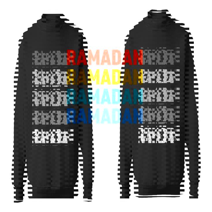ラマダン断食カフタンアバヤフリーデーラマダンイスラム スウェットシャツ