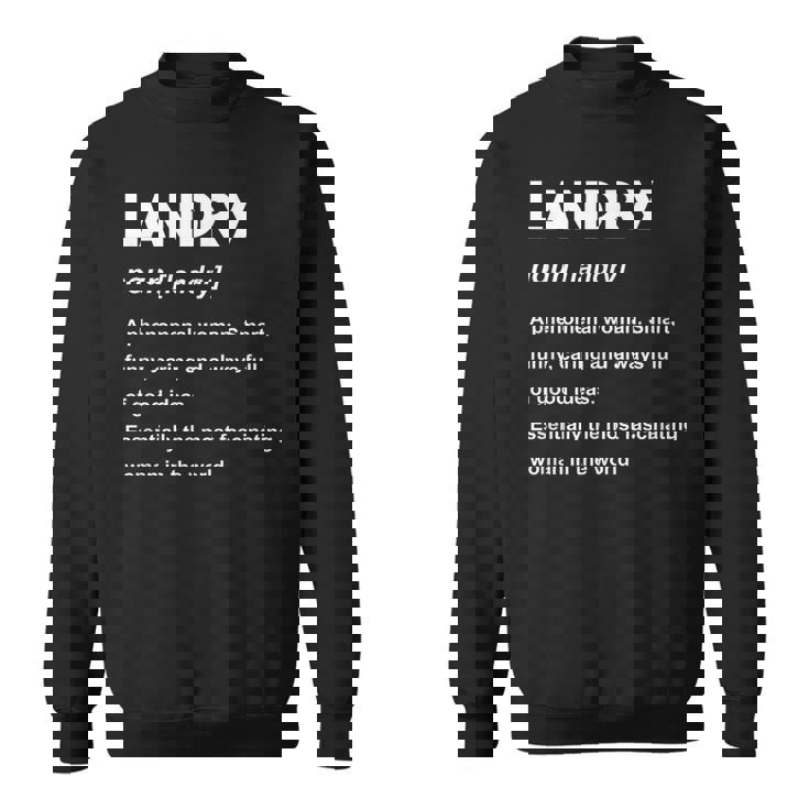 ランドリー名 スウェットシャツ