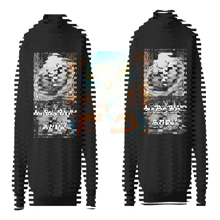 ラヴァカサトゥルノサトゥルニタ-イタリアンブレインロットミーム スウェットシャツ