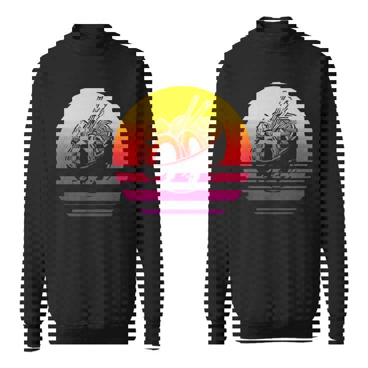 ラーメン レトロスタイル ビンテージ スウェットシャツ