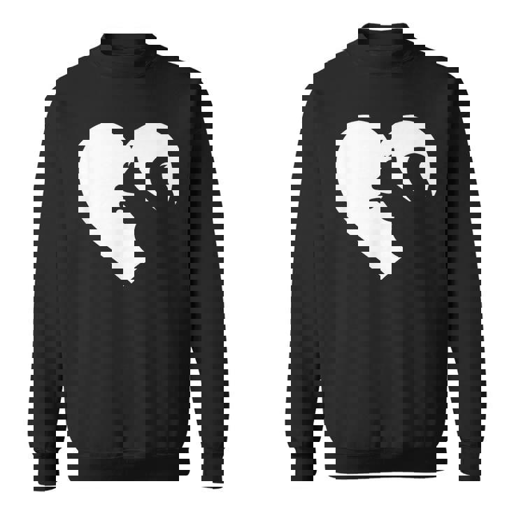 リス どんぐり 森 動物好き ハートツリー シマリス ナッツ スウェットシャツ