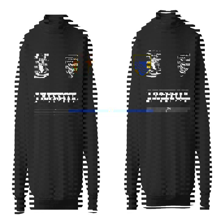 リバプール スポーツサッカージャージー フラッグ フットボール スウェットシャツ