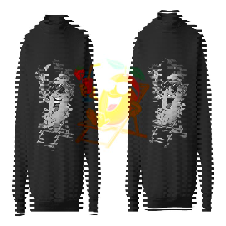 リラックスフルーツマンゴー スウェットシャツ