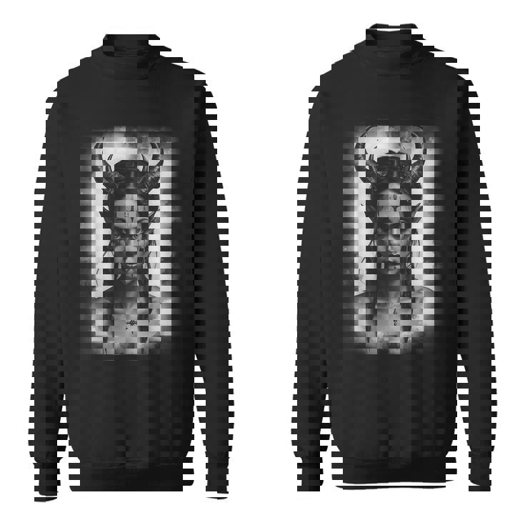 リリス ゴシック サンタ ムエルテ 神々 ダーク神話 スウェットシャツ