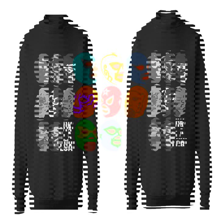 ルチャ・リブレ「ビバ・ラ・ルチャ！」 スウェットシャツ