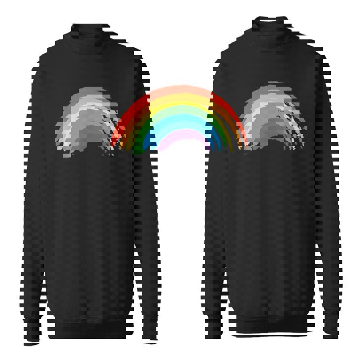 レインボーデザイン レインボー スウェットシャツ