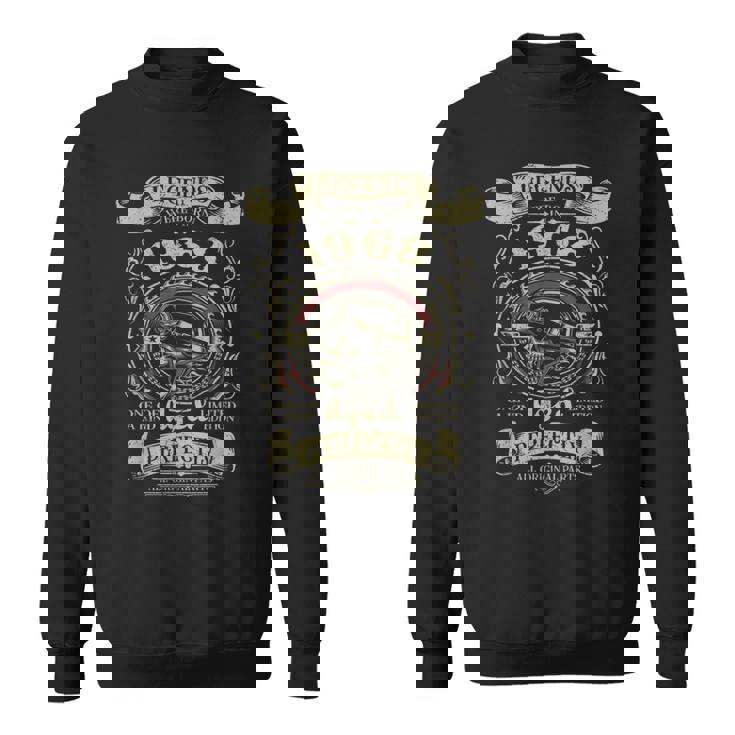 レジェンドは1968年55歳の誕生日のバイカーバイクに生まれました。 スウェットシャツ