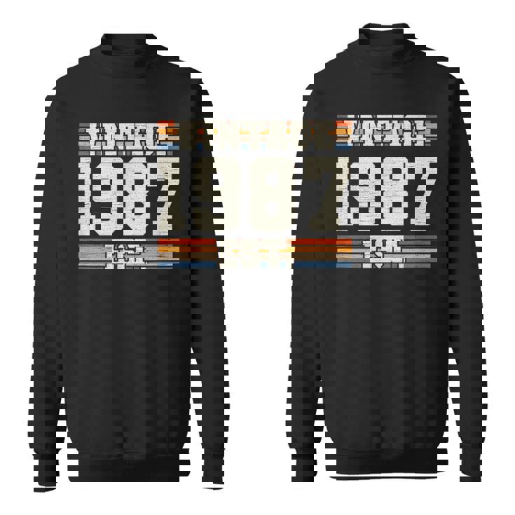 レトロ 38 年 ヴィンテージ 1987年 創業 38 周年 スウェットシャツ