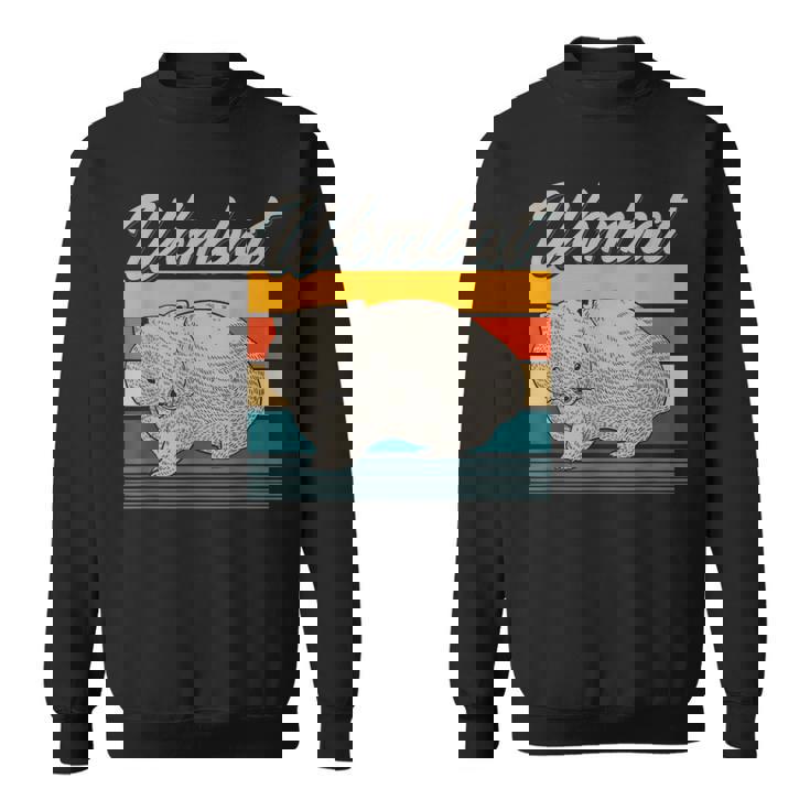 レトロ アウトバック オージー 動物園 キーパー オーストラリア ウォンバット スウェットシャツ