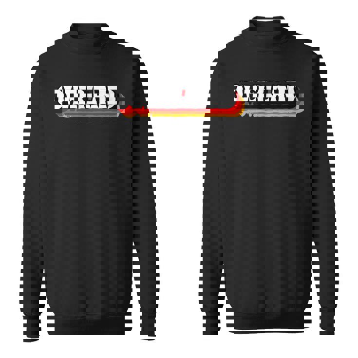 レトロ オーバーランド スウェットシャツ