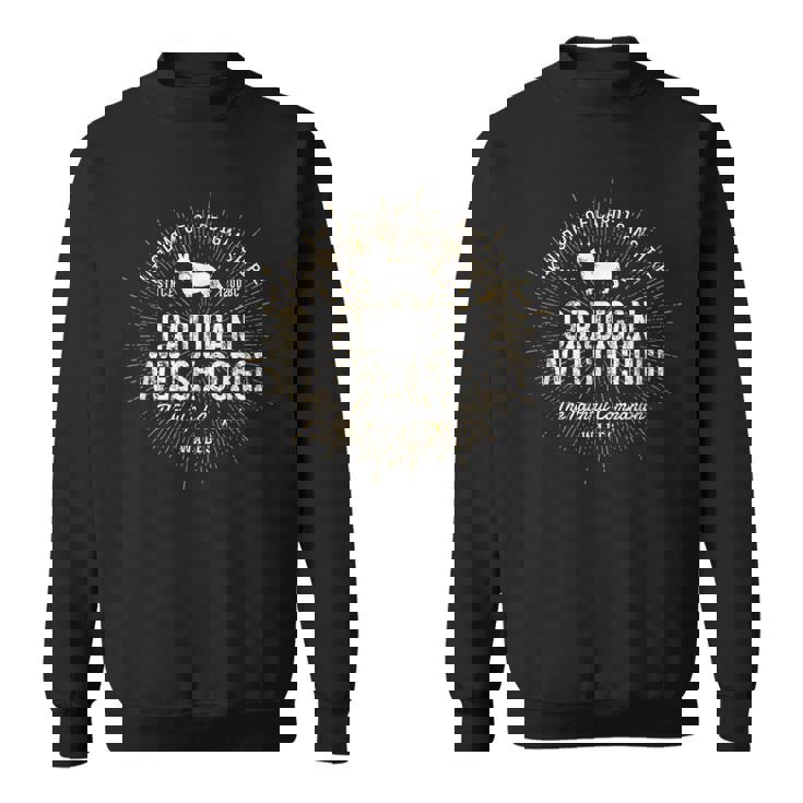 レトロ カーディガン・ウェルシュ・コーギー ヴィンテージ スウェットシャツ