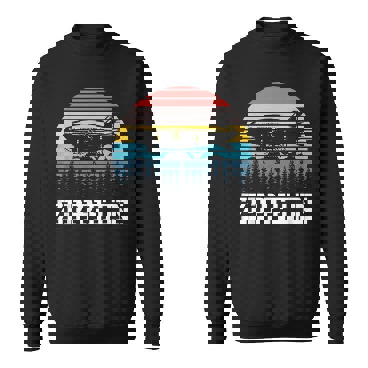 レトロ ツェッペリン 70年代 80年代 飛行船 ツェッペリン ツェップリン スウェットシャツ