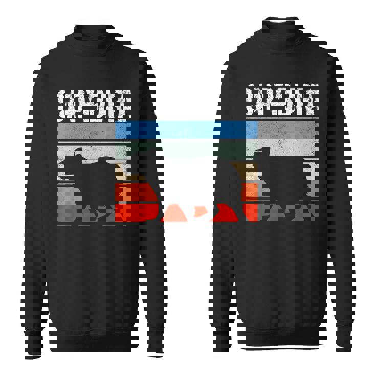 レトロ ビンテージ カピバラ かわいい 動物 スウェットシャツ