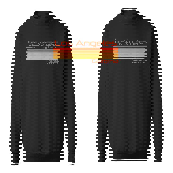 レトロ ロサンゼルス カリフォルニア スウェットシャツ