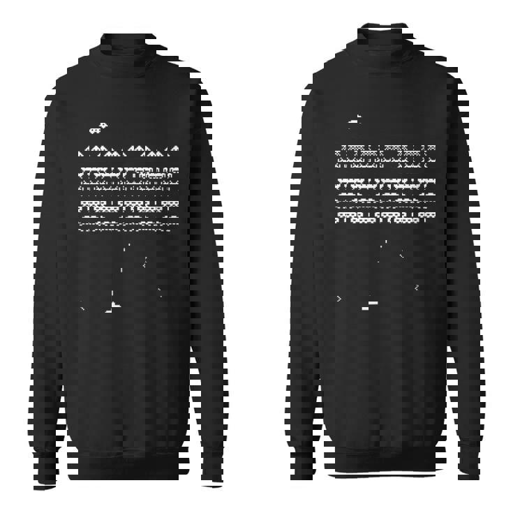 レトロ ヴィンテージ 80年代 アーケードゲーム インベーダー スウェットシャツ