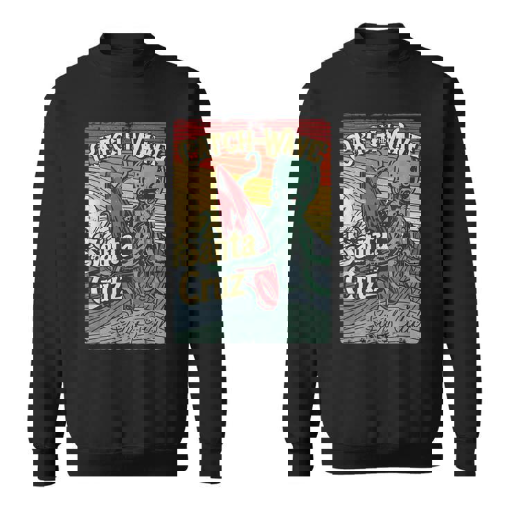 レトロ ヴィンテージ サーフ クラブ オクトパス Ca サンタクルーズ スウェットシャツ