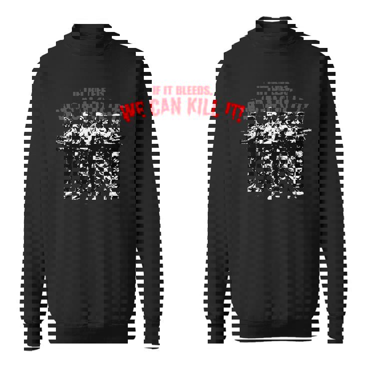 レトロなアクション映画の引用 スウェットシャツ