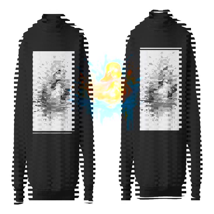 レトロアヒル スウェットシャツ