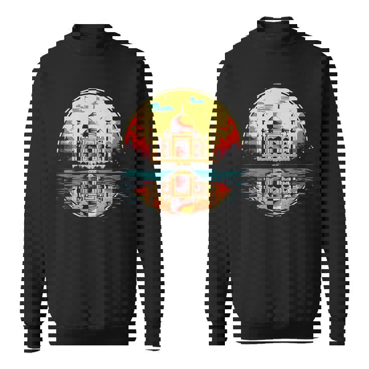 レトロスタイルのタージマハル。 スウェットシャツ