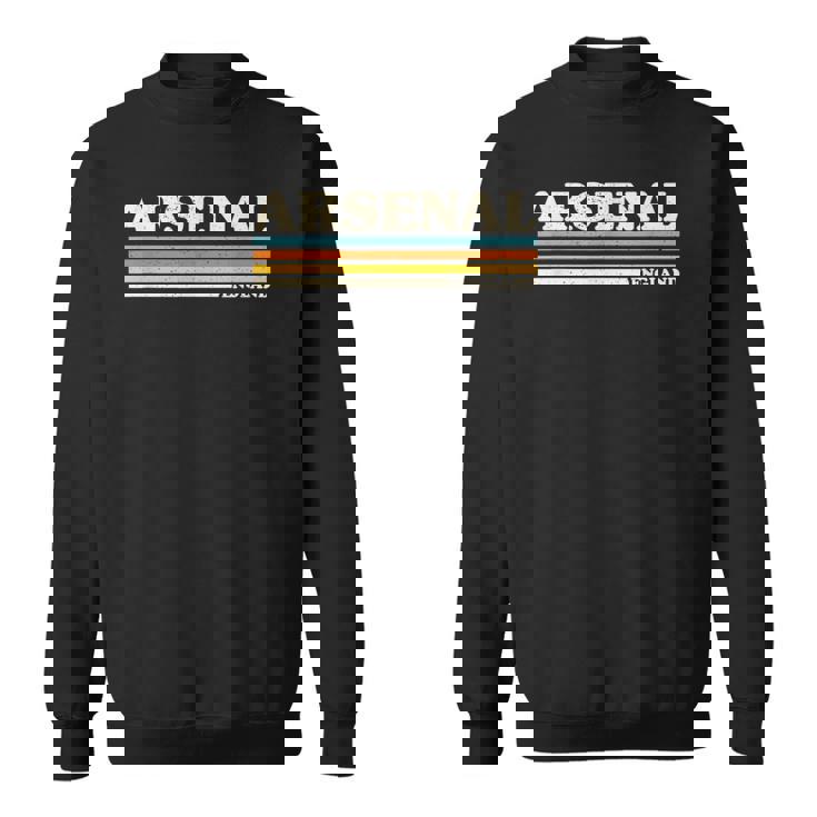 レトロストライプアーセナル。 スウェットシャツ