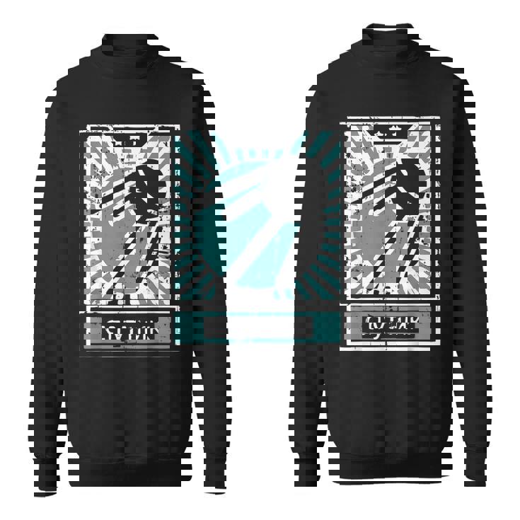 レトロソビエトプロパガンダスプートニクソ連ロシア語 スウェットシャツ