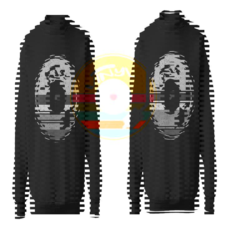 レトロビニールレコード ヴィンテージビニール Lpレコード スウェットシャツ