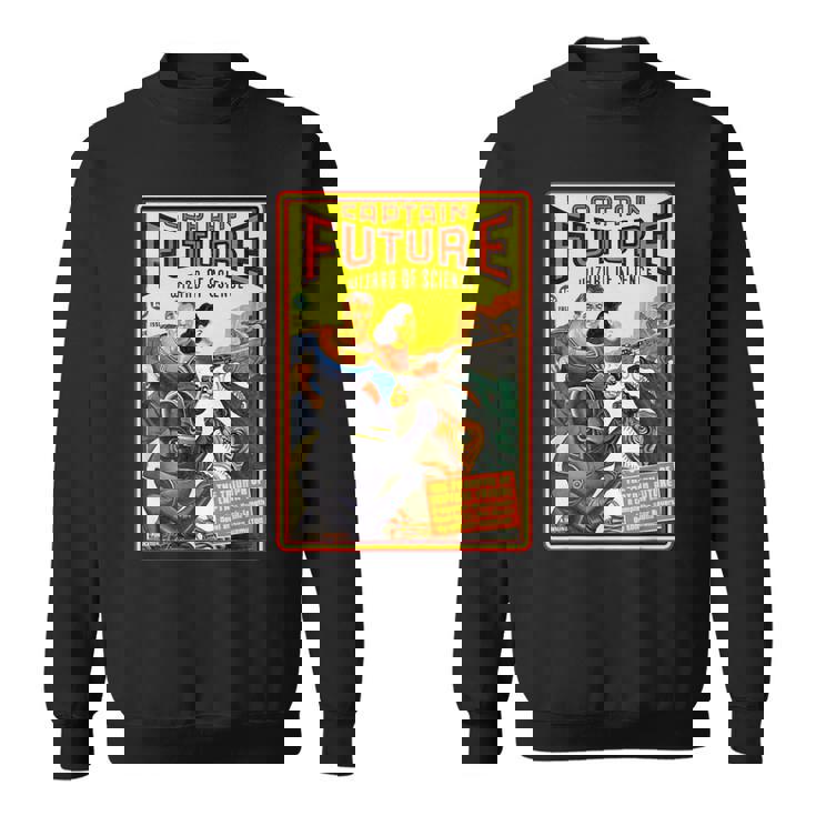 レトロヴィンテージキャプテンフューチャーコミックマガジン スウェットシャツ