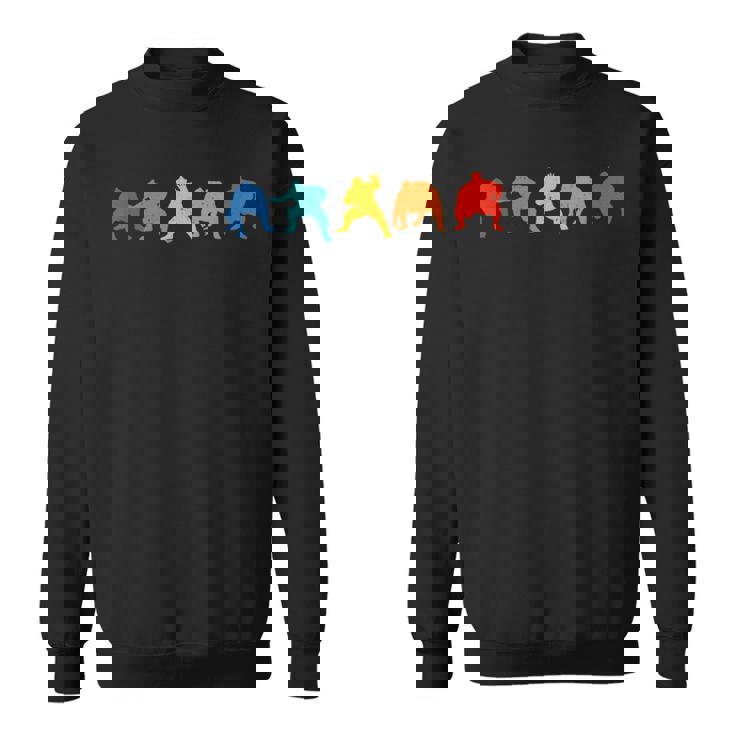 レトロ相撲ファイターズ スウェットシャツ