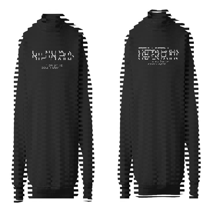 レーパーバーン、ザンクトパウリ、ハンブルク、ドイツ、シンフルマイル スウェットシャツ