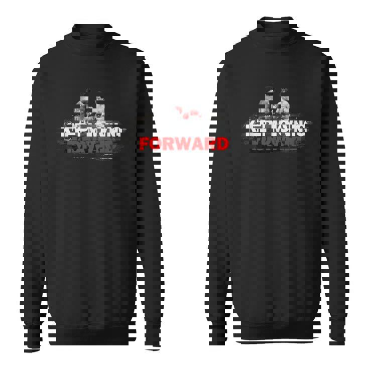 ロッキーは前に進み続けろ スウェットシャツ