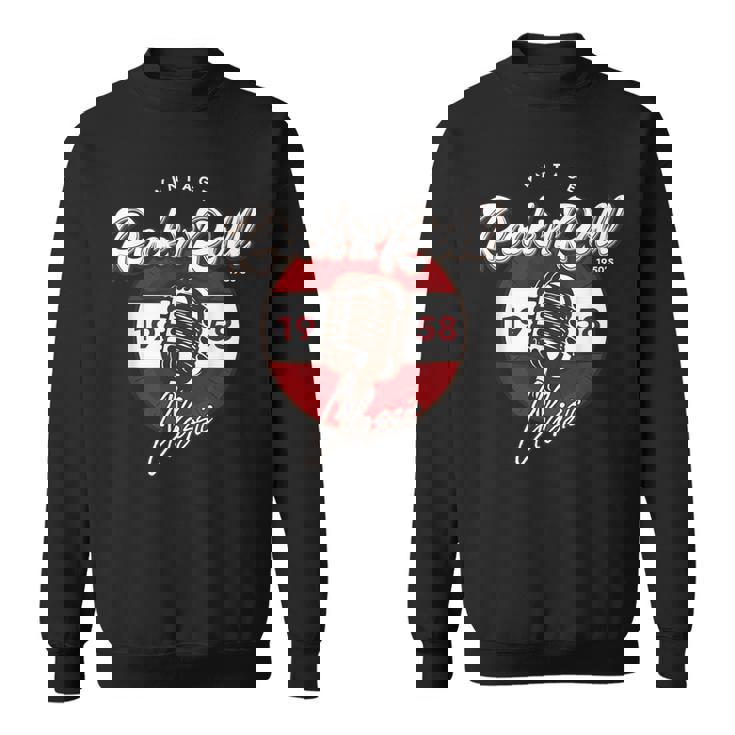 ロックンロール ソックス ホップ ダンス レトロ 1950年代 パーティー ヴィンテージ レトロ スウェットシャツ