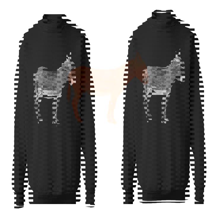 ロバ好きへのロバギフト 家畜 ロバ スウェットシャツ