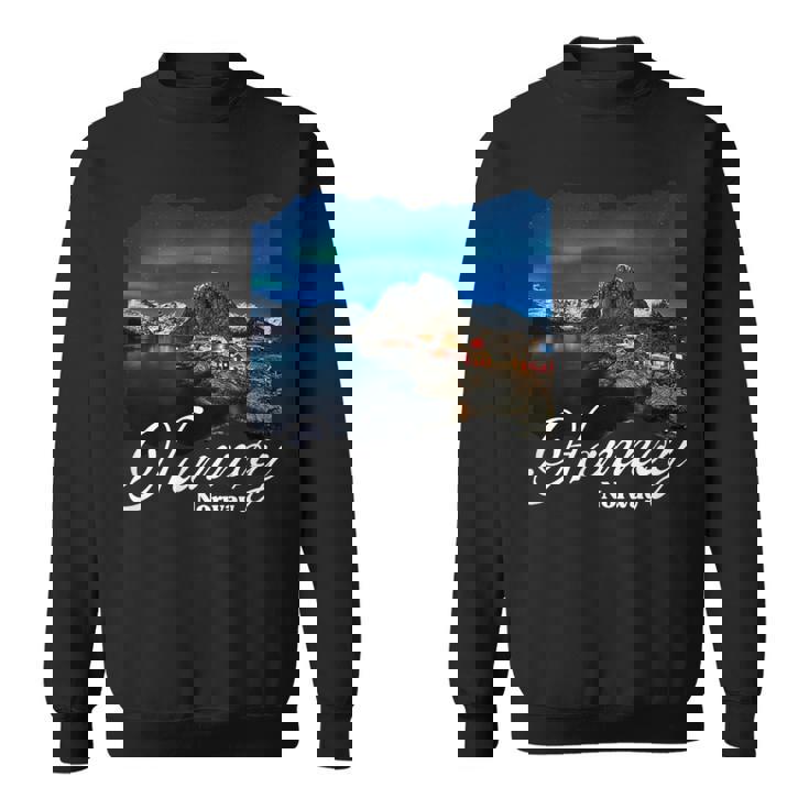 ロフォーテン諸島 ノルウェー お土産ハムノイ スウェットシャツ