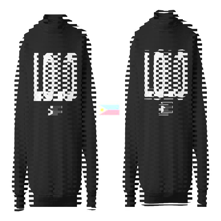 ロロ おじいちゃん おじいちゃん フィリピン ピノイ フィリピン人 スウェットシャツ