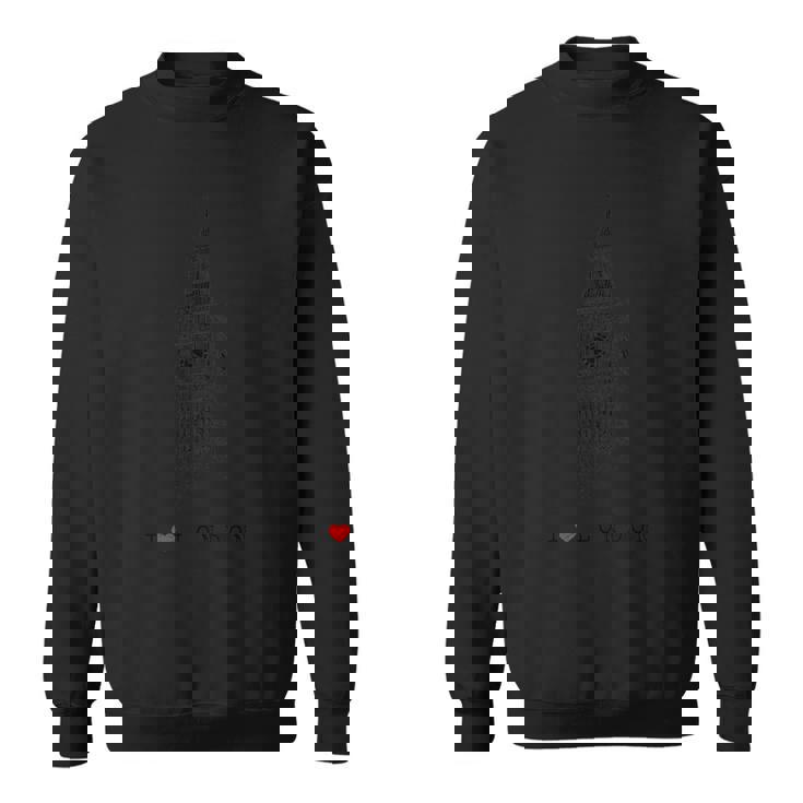 ロンドン ヴィンテージ スカイライン イギリス イギリス I Love London スウェットシャツ