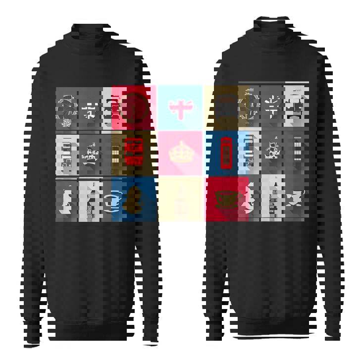 ロンドンバス スカイライン イギリス国旗 ユニオンジャック スウェットシャツ