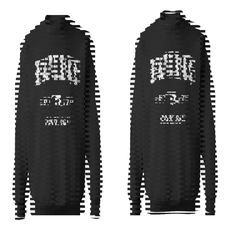 ローリングス メリーランド Md ヴィンテージ アスレチック スポーツデザイン スウェットシャツ